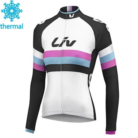 Wielershirt 2015 CCC Liv Dames N002 Winter Thermal Fleece